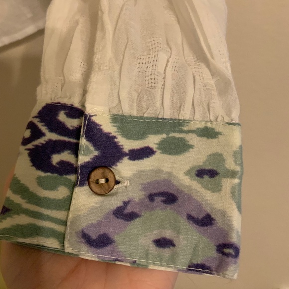 NWT Anthropologie Forever That Girl Embroidered Peplum Blouse - Picture 15 of 16